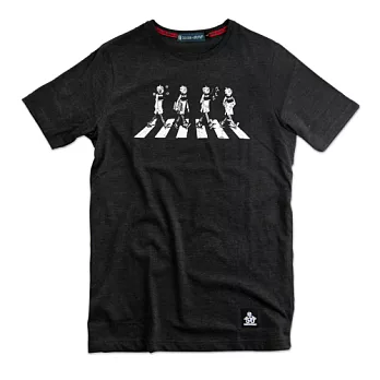 【novize x 老夫子】50週年聯名款: Abbey Road 男款合身S鐵灰色