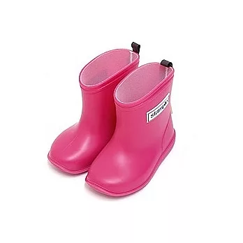 日本stample兒童雨鞋-蜜桃紅13蜜桃紅