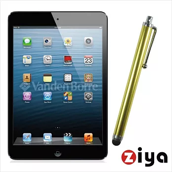 [ZIYA]平板電腦專用電容式觸控筆-輕巧炫彩款A炫目黃