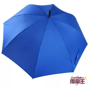 【雨傘王】BigRed不凡無敵傘-藍色☆不翻強者 雙層傘骨 手開直傘