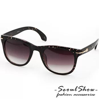 【Seoul Show】引領潮流　漸層色調太陽眼鏡(2011黑豹紋)