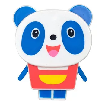 叭噗麻吉 - 變形字母P (熊貓)