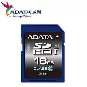 威剛 ADATA 16GB Premier SDHC UHS-I Class10