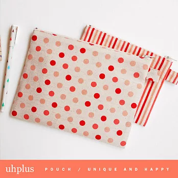 uhplus Flat Pouch 收納袋- 辛希亞的夏日練習曲．花語（2入）