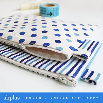 uhplus Flat Pouch 收納袋- 辛希亞的夏日練習曲．風吹（2入）