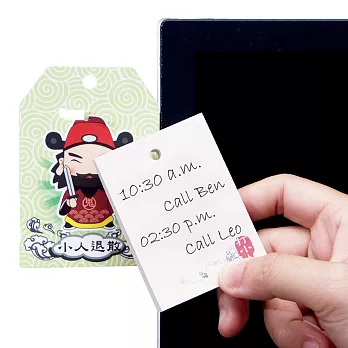 [OSHI 歐士] 趣味創意便條紙 MEMO HANGER - 鍾馗 打小人