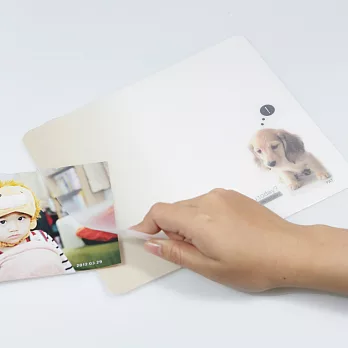 [OSHI 歐士] Lpad 隨手夾*超薄防滑*雙層滑鼠墊 狗狗 Dog