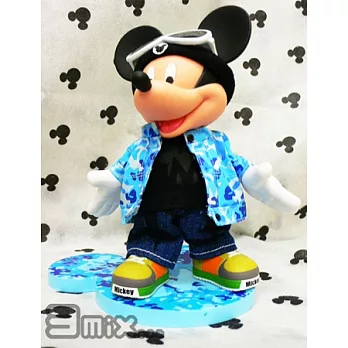 《迪士尼》米奇造型公仔 時尚組A---3Mix出品(香港原裝)