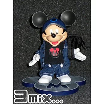 《迪士尼》米奇造型公仔 時尚組C---3Mix出品(香港原裝)