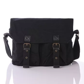 Beartooth熊牙 BT-2833 奧斯陸 郵差包黑色