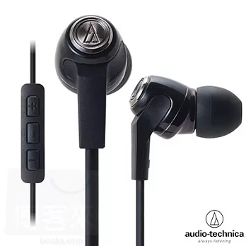 日本鐵三角 Audio-Technica ATH-CK323i 黑色BK iPod/iPhone/iPad專用耳機