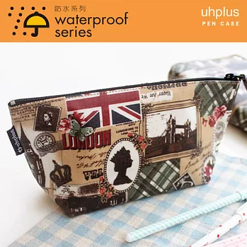 uhplus Waterproof/ 寬底筆袋- 伊莉莎白一世