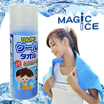 【Magic Ice】舒爽沁涼冰巾/冰涼巾_大無淺藍