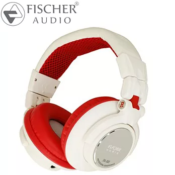 Fischer Audio FA-005 耳罩式耳機 公司貨white-red