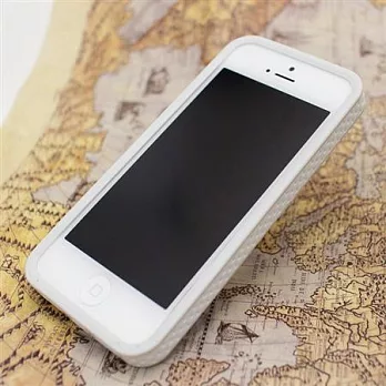 鴻海【Coverbank】Timeless(永恆)系列保護框 for iPhone 5白/灰