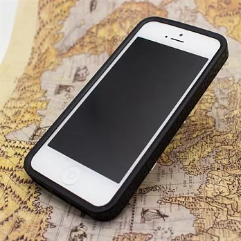 鴻海【Coverbank】Timeless(永恆)系列保護框 for iPhone 5黑/黑