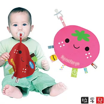 【拉孚兒 Naforye】 一手掌握布標安撫巾草莓
