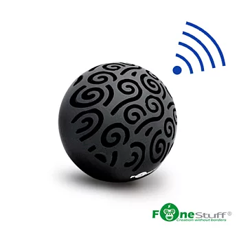 Fonestuff 魔球 藍芽可攜式喇叭(爵士黑)