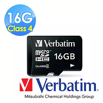 Verbatim 威寶 16GB micro SDHC Class4 記憶卡