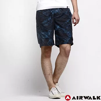【美國 AIRWALK】低調型男海灘褲-男(酷深灰)L酷深灰-L
