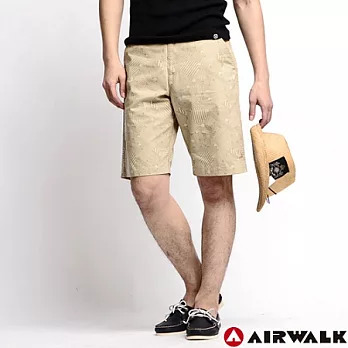 【美國 AIRWALK】隱性基因平織休閒褲-男(烈蠔灰)M烈蠔灰-M