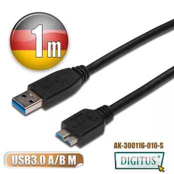 曜兆DIGITUS USB3.0A公轉mircoB公線*1公尺