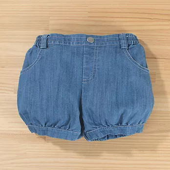 百事特童裝e店【minihope】彈性平織燈籠褲100藍