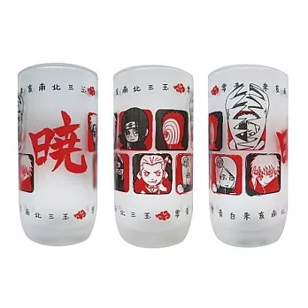 火影疾風傳-長條玻璃杯-Q版曉