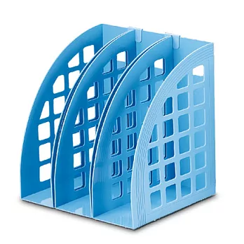 ABEL力大牌-三合一雜誌盒(水藍色)