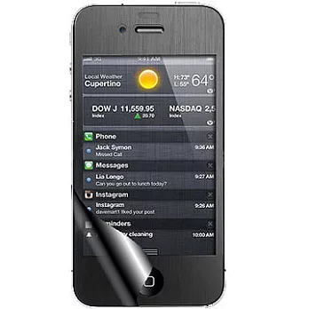 MOPAD iPhone 4/4S專用保護貼-經典髮絲紋