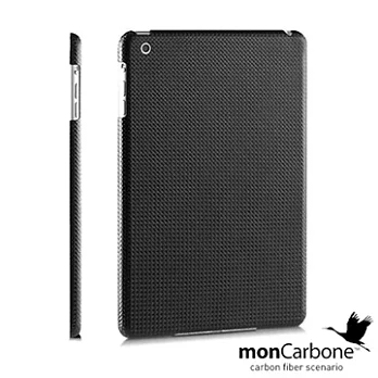 monCarbone 【Mini Smartt Mate】 iPad mini 碳纖維保護殼神祕霧黑Mystery Black