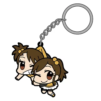 《偶像大師》被拎起來的雙海亜美&真美鑰匙圈---Cospa出品(日版原裝)