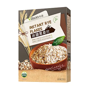 【米森】100%有機即食黑麥片(500g/芬蘭麥片)