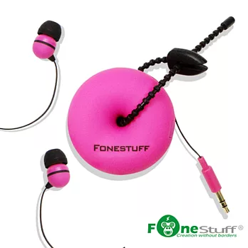 Fonestuff FS6002 收線式耳道耳機黑桃