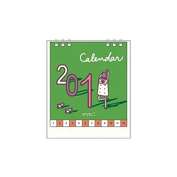 MIDORI 2014桌上型月曆(S)歐吉桑
