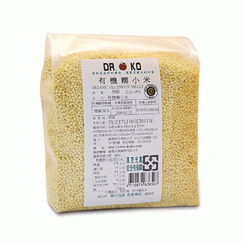 【Dr.OkO】有機糯小米 500g/包