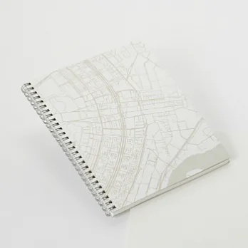 geografia_planning on paper_線圈筆記本 (世界之城/巴西/巴西利亞Brasilia)(空白)