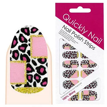 【Quickly Nail】光療級指甲貼紙 Q-046(一包14指)