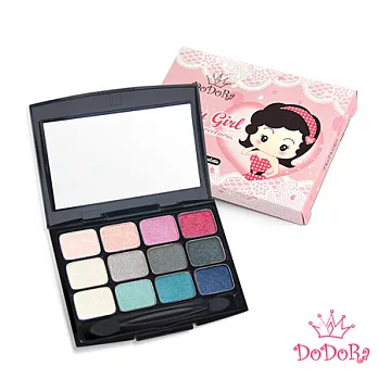 DoDoRa １２ 色眼彩盤 ( 蜜糖女孩、搖滾女孩 )蜜糖女孩 12 色眼彩盤