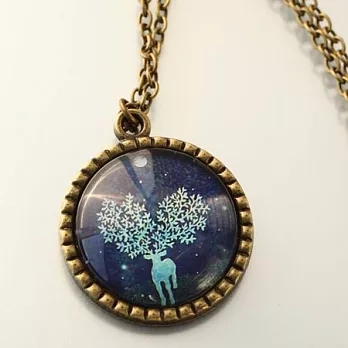 麋鹿的藍色星空下‧輕靈之森復古療癒系