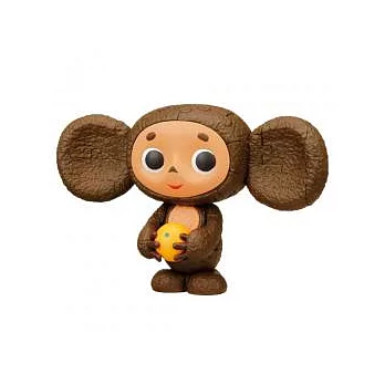 3D立體造型拼圖《車布拉希卡Cheburashka》大耳猴車布 拿橘子款---Ensky出品(日本原裝)