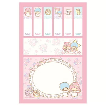 SANRIO 美樂蒂自黏便條紙(窗邊春氛)