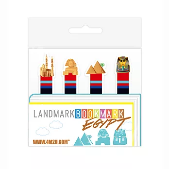 4M2U造型貼紙書籤-埃及