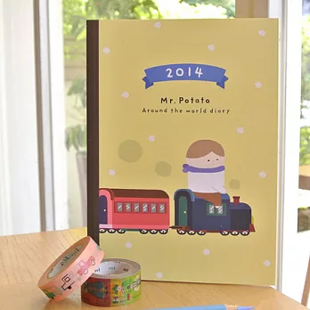 Hello! Mr. Potato 2014年曆-火車