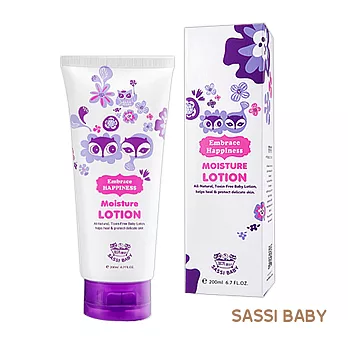 【SASSIBABY】誰洗寶貝潤膚乳：擁抱幸福配方(花香)200ml