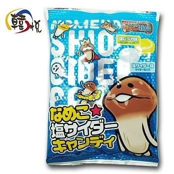 【韓悅】日本早川_方吉磨菇人鹽味汽水糖(日本原裝進口)