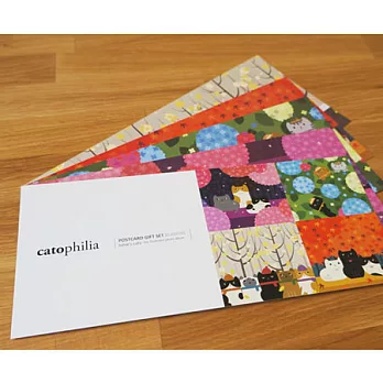 《catophilia》- 明信片套組 - 我的貓 hime’s cats (4入)