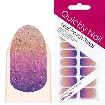 【Quickly Nail】光療級指甲貼紙 Q-061(一包14指)
