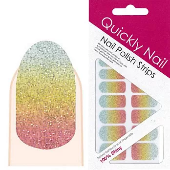 【Quickly Nail】光療級指甲貼紙 Q-065(一包14指)