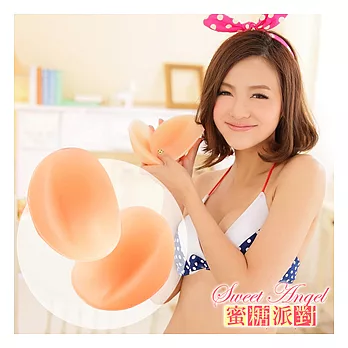 【蜜糖派對 Sweet Angel】渾圓美胸爆乳矽膠胸墊-圓形 F